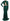 Dolce & Gabbana Emerald Elegance Long Sleeve Floor-Length Dress