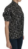 Dolce & Gabbana Elegant Musical Instrument Silk Top