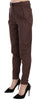 Just Cavalli High Waist Tapered Chic Formal Pants