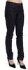 Just Cavalli Chic Black Low Waist Skinny Denim