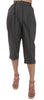Dolce & Gabbana Elegant Gray Wool-Cashmere Pleated Trousers