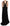 John Richmond Elegant Flare Maxi Evening Dress with Crystal Accents