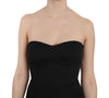 John Richmond Enchanting Black Maxi Flare Dress