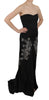 John Richmond Enchanting Black Maxi Flare Dress