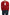 Exte Ravishing Red Crystal Embellished Blouse