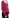 Exte Elegant Pink Crystal Embellished Long Sleeve Top