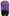 Exte Elegant Purple Crystal Embellished Long Sleeve Top