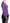 Exte Elegant Purple Crystal Embellished Long Sleeve Top