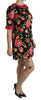 Dolce & Gabbana Elegant Floral Lace A-Line Mini Dress