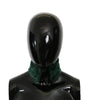 Dolce & Gabbana Luxurious Green Lambskin Scarf for Women