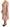 Dolce & Gabbana Elegant Light Pink A-Line Knee Length Dress