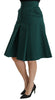 Dolce & Gabbana Elegant High Waist Knee Length Skirt