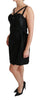 Dolce & Gabbana Elegant Black Jacquard Sheath Dress