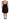 Dolce & Gabbana Elegant Black Jacquard Sheath Dress