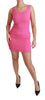 Dolce & Gabbana Chic Pink Sheath Mini Bodycon Dress