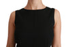 Dolce & Gabbana Elegant Knee-Length Sheath Dress in Black