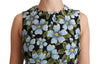 Dolce & Gabbana Elegant Floral Mini Shift Dress