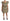 Dolce & Gabbana Elegant Silver Layered Shift Mini Dress