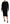 Dolce & Gabbana Elegant Black Bodycon Sheath Midi Dress