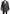 Dolce & Gabbana Elegant Navy Silk Double Breasted Coat