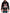 Dolce & Gabbana Elegant Black Hooded Sweater with Multicolor Motif