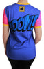 Dolce & Gabbana Chic Crewneck Cotton Tee with Supergirl Motive
