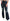 Dolce & Gabbana Chic High Waist Flare Denim Queen Embroidery