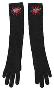 Dolce & Gabbana Elegant Elbow Length Woolen Gloves