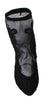 Dolce & Gabbana Embroidered Floral Stiletto Socks Booties