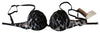 Roberto Cavalli Elegant Black Lace Reggiseno Bra