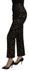 Dolce & Gabbana Elegant High Waist Tapered Brocade Pants