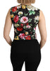 Dolce & Gabbana Chic Sleeveless Vest in Pink Hues