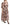 Dolce & Gabbana Elegant Pink Bengal Cat Print A-Line Maxi Dress