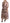 Dolce & Gabbana Elegant Pink Bengal Cat Print A-Line Maxi Dress