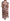 Dolce & Gabbana Elegant Pink Bengal Cat Print A-Line Maxi Dress