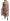 Dolce & Gabbana Elegant Pink Bengal Cat Print A-Line Maxi Dress