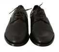 Dolce & Gabbana Elegant Brown Leather Formal Lace-ups