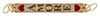 Dolce & Gabbana Chic Gold AMORE Print Shoulder Strap