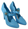 Dolce & Gabbana Enchanting Crystal Cinderella Pumps