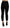Acht Chic High Waist Cropped Black Jeans