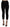 Acht Chic High Waist Cropped Black Jeans