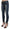 Acht Chic Blue Washed Skinny Cropped Jeans