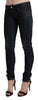 Acht Chic Low Waist Skinny Black Jeans