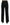 BENCIVENGA Elegant High Waist Straight Black Pants