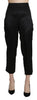 BENCIVENGA Elegant High Waist Cropped Pants