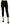 BENCIVENGA Elegant Black High Waist Cropped Pants
