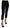 BENCIVENGA Elegant Black High Waist Cropped Pants