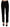 BENCIVENGA Elegant High Waist Straight Black Trousers