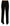 BENCIVENGA Elegant High Waist Straight Black Pants
