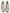 Dolce & Gabbana White Crystal Peep Toe Silk Blend Heels